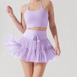 popflex Pirouette Skort - Digital Lavender Taylor Swift's Viral Lilac skirt NWT